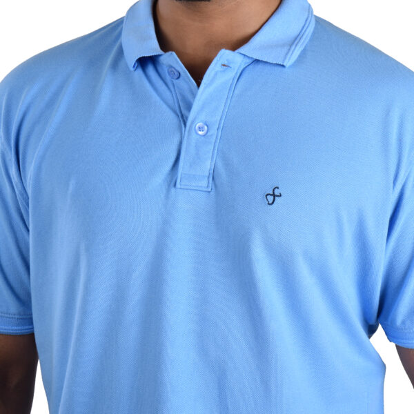 Saaz Fashion | Classic Polo & Trendy T-Shirts for Men | Light Blue