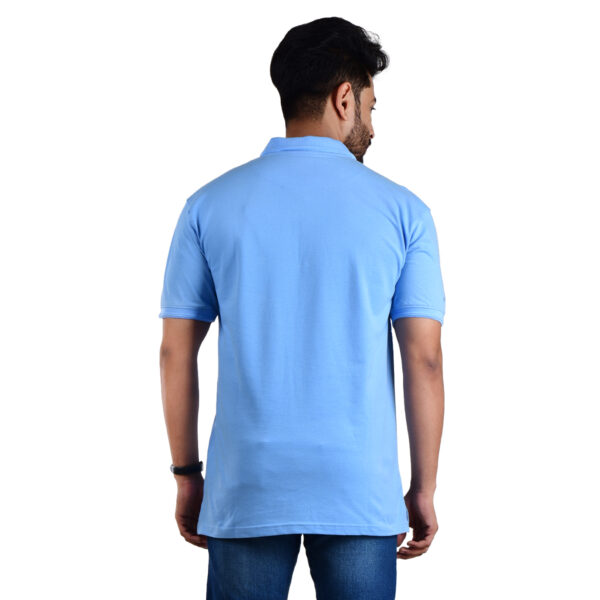 Saaz Fashion | Classic Polo & Trendy T-Shirts for Men | Light Blue