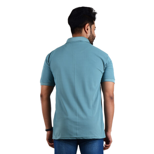 Saaz Fashion | Classic Polo & Trendy T-Shirts for Men | Pastel Blue