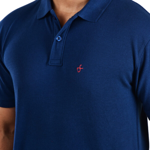 Saaz Fashion | Classic Polo & Trendy T-Shirts for Men | Navy Blue