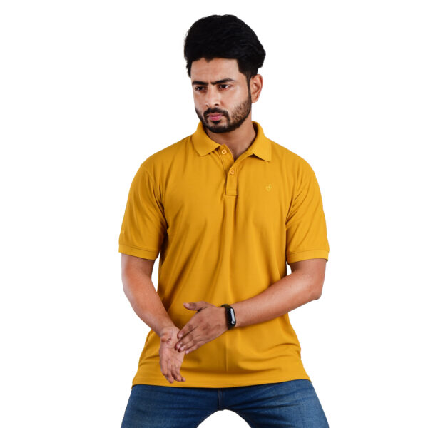 Saaz Fashion | Classic Polo & Trendy T-Shirts for Men | Yellow