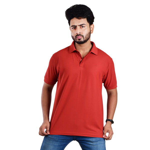 Saaz Fashion | Classic Polo & Trendy T-Shirts for Men | Red