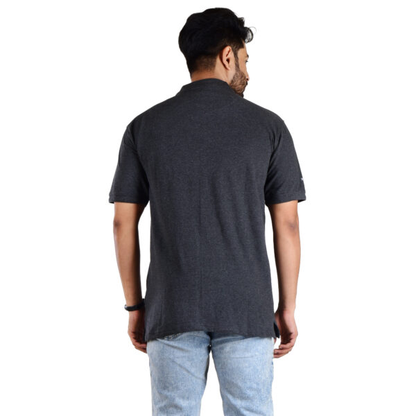 Saaz Fashion | Classic Polo & Trendy T-Shirts for Men | Dark Grey