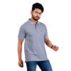 Saaz Fashion | Classic Polo & Trendy T-Shirts for Men | Grey