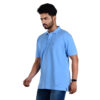 Saaz Fashion | Classic Polo & Trendy T-Shirts for Men | Light Blue