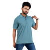 Saaz Fashion | Classic Polo & Trendy T-Shirts for Men | Pastel Blue