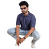 Saaz Fashion | Classic Polo & Trendy T-Shirts for Men | Dark Violet-G
