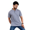 Saaz Fashion | Classic Polo & Trendy T-Shirts for Men | Grey