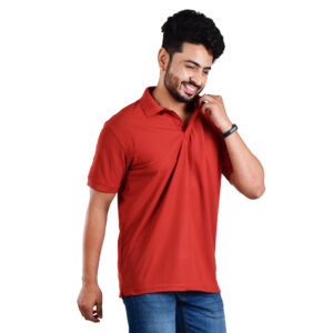 Saaz Fashion | Classic Polo & Trendy T-Shirts for Men | Red