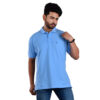 Saaz Fashion | Classic Polo & Trendy T-Shirts for Men | Light Blue