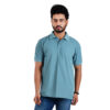 Saaz Fashion | Classic Polo & Trendy T-Shirts for Men | Pastel Blue