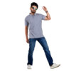 Saaz Fashion | Classic Polo & Trendy T-Shirts for Men | Grey
