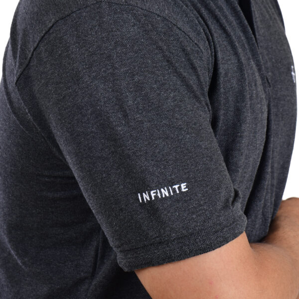 Saaz Fashion | Classic Polo & Trendy T-Shirts for Men | Dark Grey