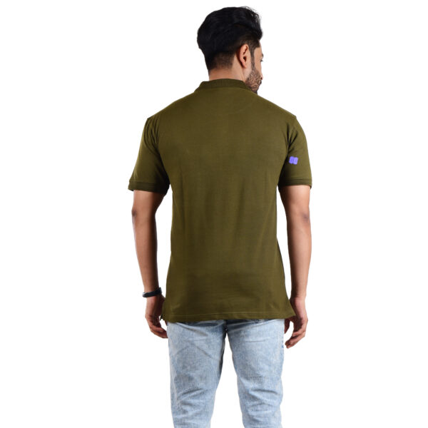 Saaz Fashion | Classic Polo & Trendy T-Shirts for Men | Mehndi colour